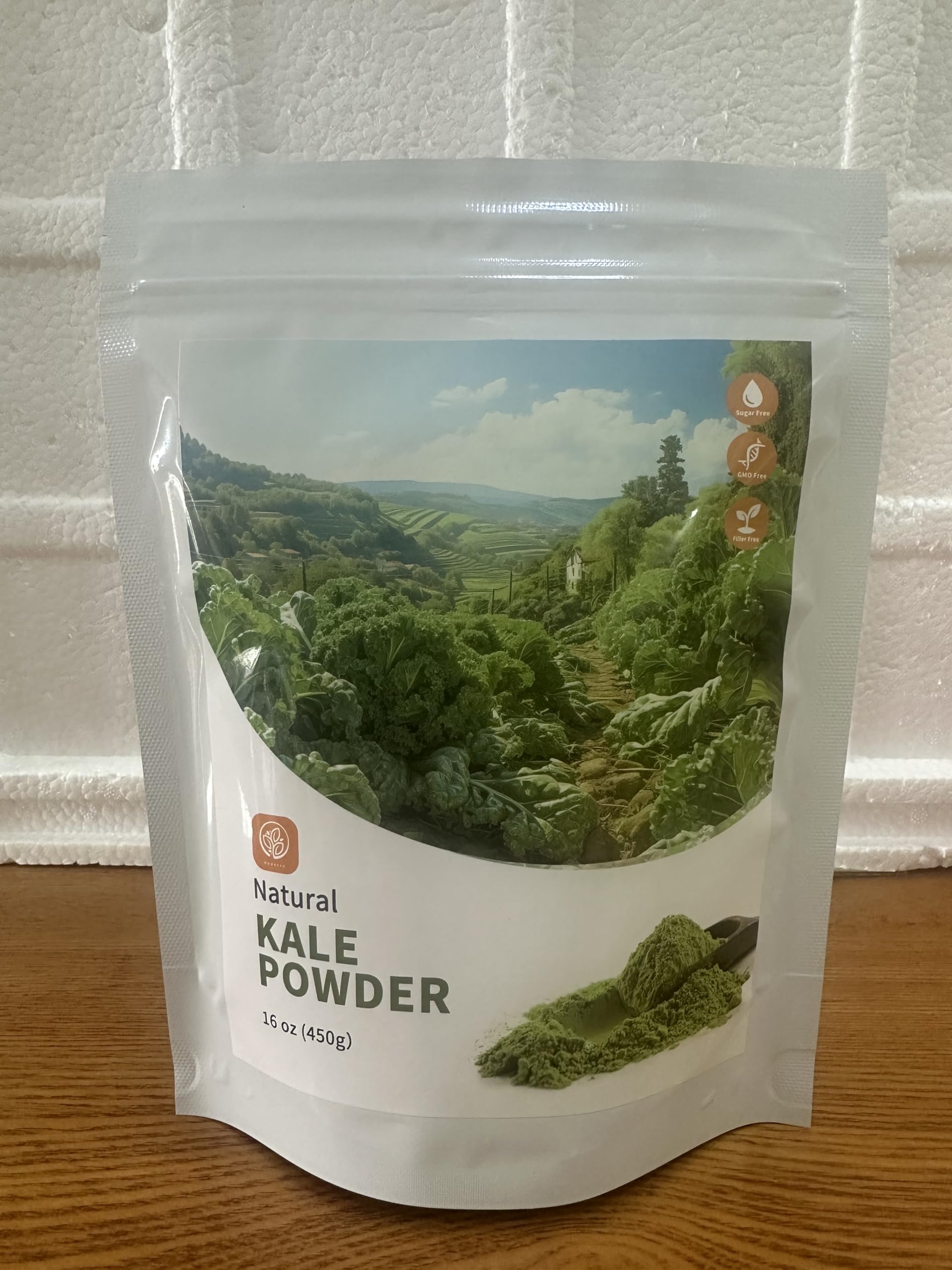 Hudetex Kale Powder 100% Pure - Green Juice Powder for Kale Drink, Vegan.
