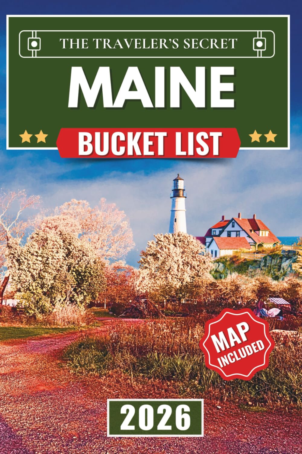 Maine Bucket List: The Ultimate Road Trip Guide to 120 Epic Adventures, Lighthouses, Coastal Landmarks, and Hidden Gems from Acadia to the North Woods (MAPS INCLUDED)
