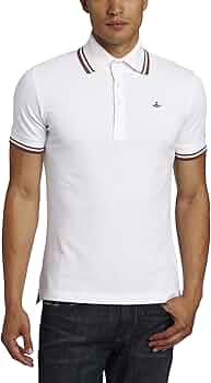 【送料&関税込】Vivienne Westwood White Polo Shirt With Cont $_57.JPG?set_id=880000500F