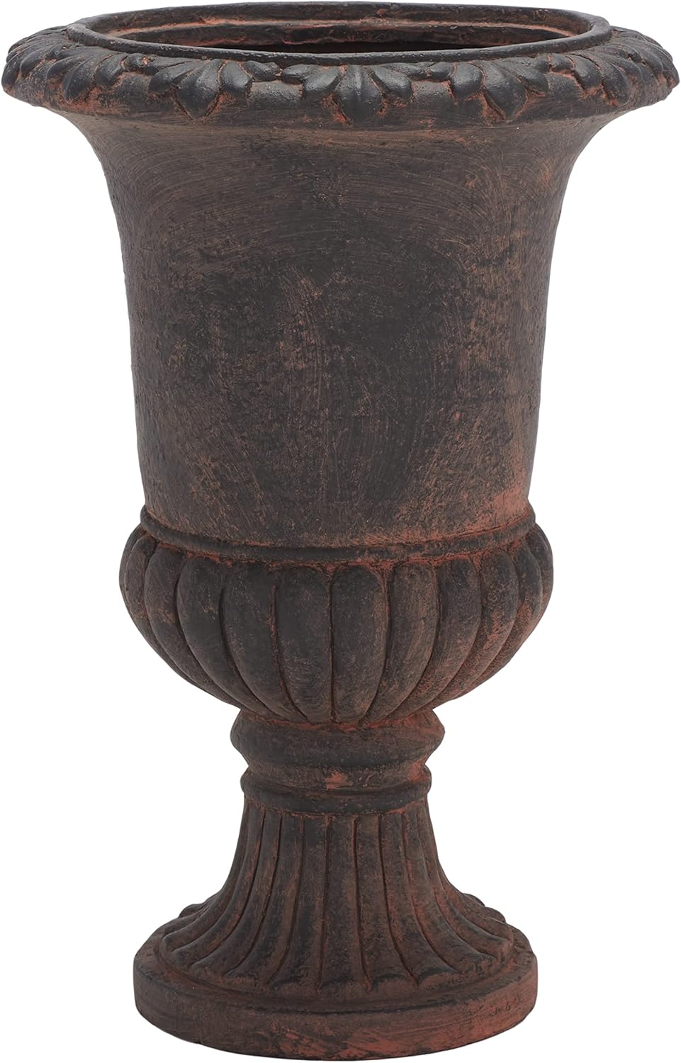 SAFAVIEH Outdoor Collection Paul Traditional Brown Planter (Fully Assembled)