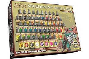 The Army Painter Speedpaint Mega Set 2.0+ - All-In-One Speedpaint Set