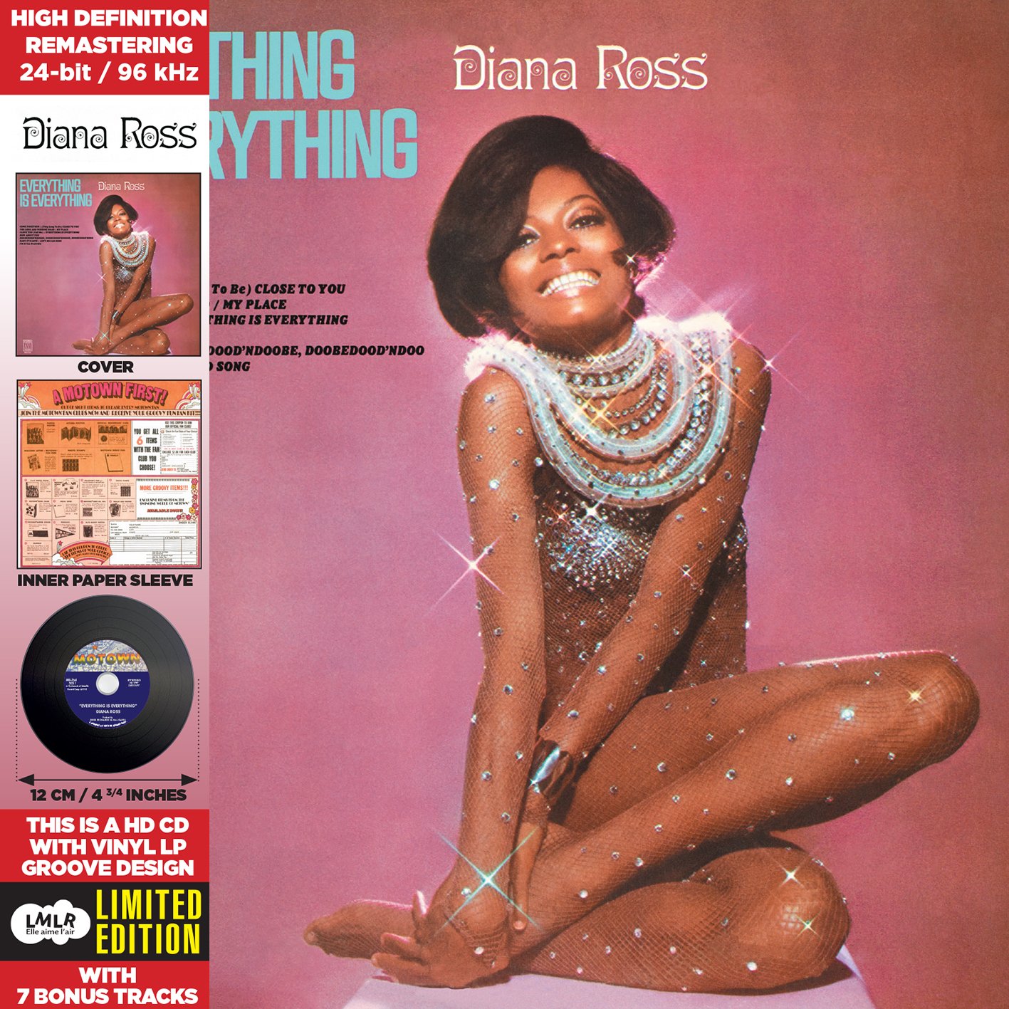 Diana Ross Everything Is Everything CD New 3700477828226