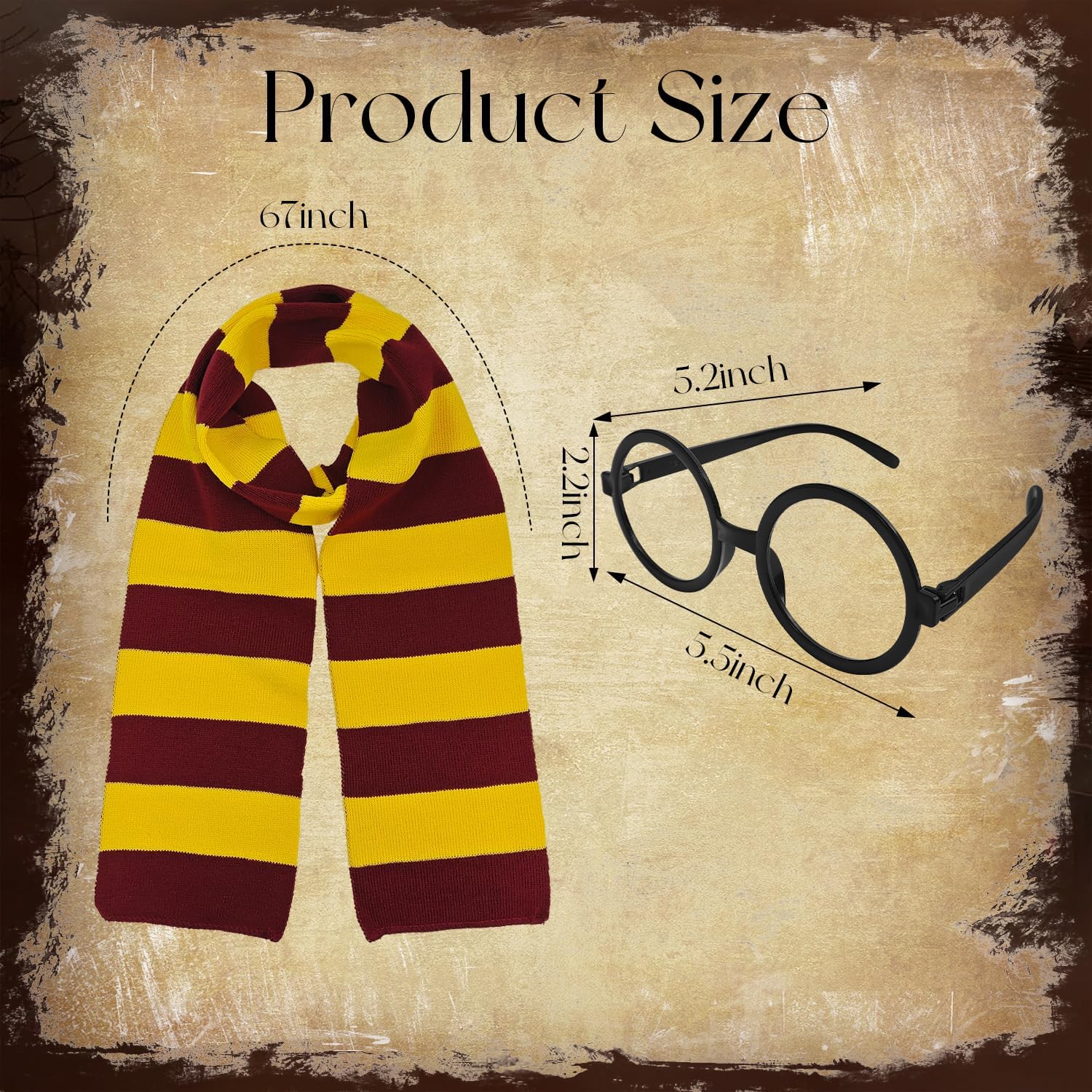 Halloween Wizard Costume Accessories Set for Men/Women