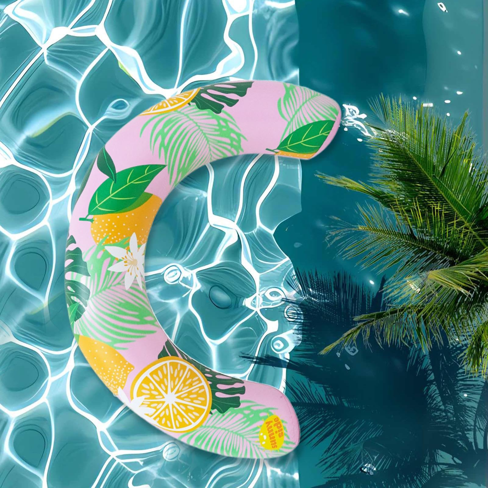 Galleggianti da piscina - Elastico Ad Alta Resistenza Con Stampa A Forma Di U,Galleggianti da Nuoto e Salvagenti per Piscina per Adulti - per donne uomini all'aperto festa giardino lago fiume nuoto