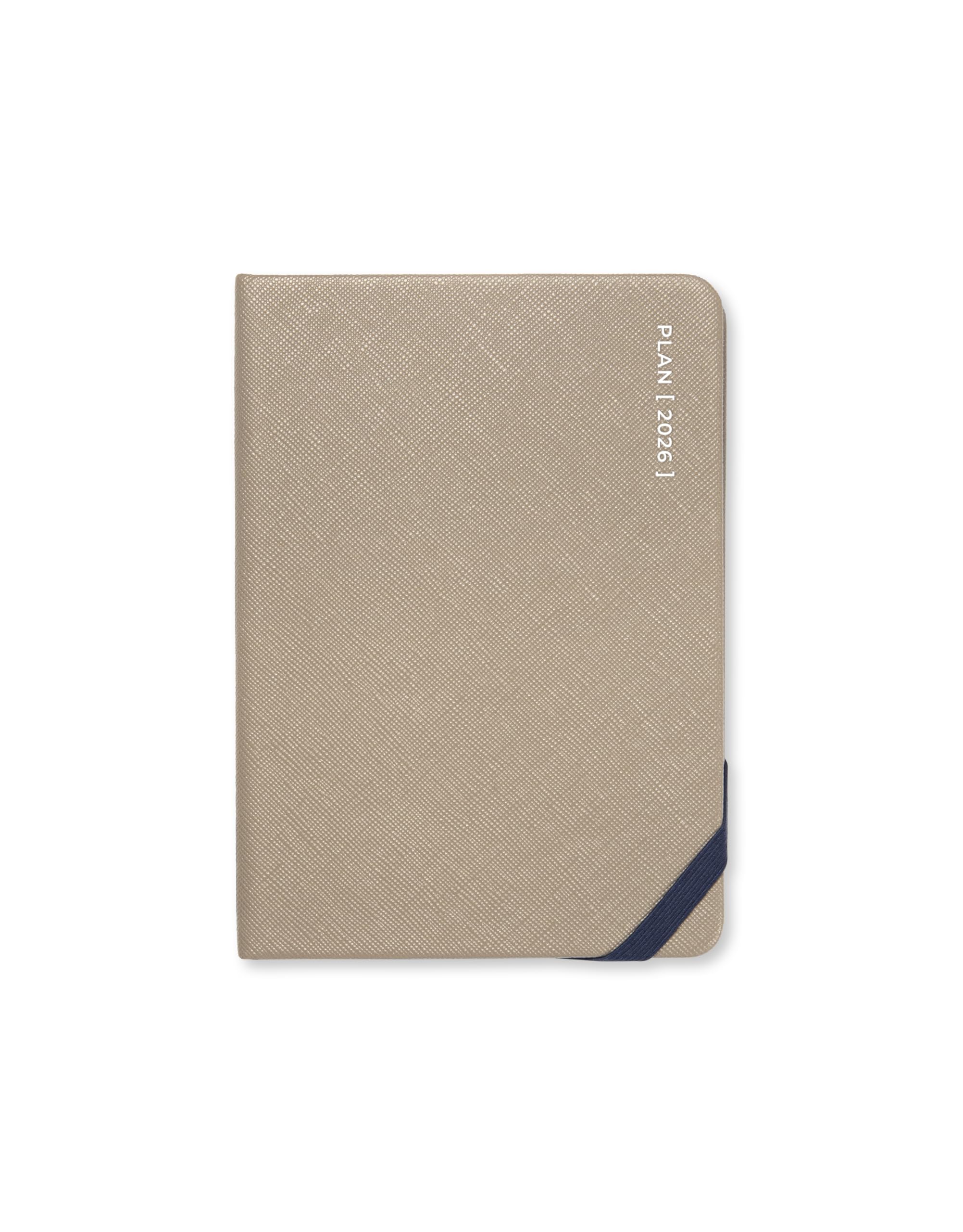 Letts of London Serene A6 week to view 2026 diary - Taupe 26-082504