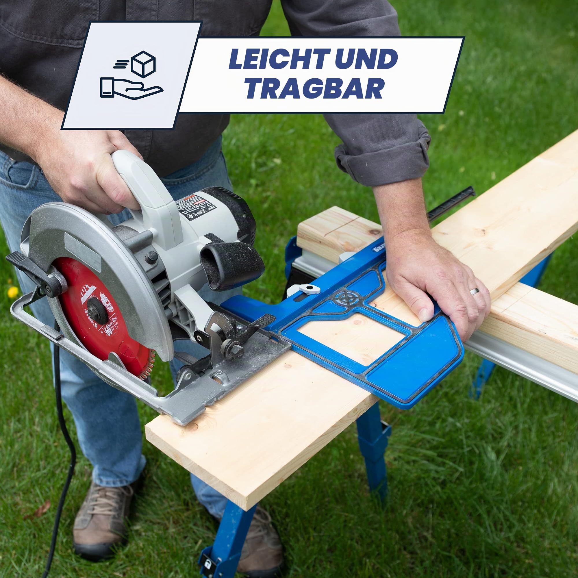Kreg KMA4000 Portable Crosscut Guide System for Circular Saws