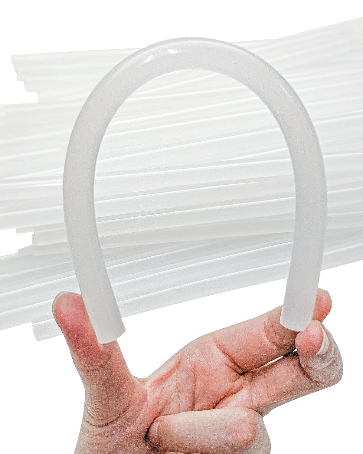 Clear High Temperature Full Size Hot Glue Sticks, 22 Pounds (410-Pack) 0.43" Diameter x 10" Long, All Purpose Craft Glue Gun Sticks Bulk for Crafting, Home Décor, DIY, Art (22, Pounds)