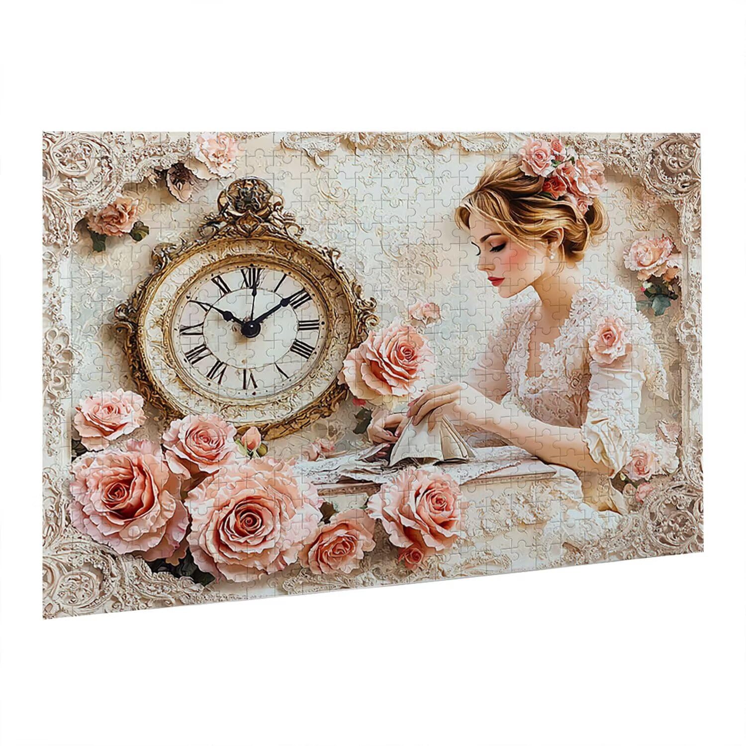 Jigsaw Puzzle, 2000 Pezzi Puzzle Classici, Rosa Puzzle Rilassamento Intelligence, Mpossibile Difficile Puzzle Impegnativo per Adulti Puzzle Gioco Familiare, Regalo per Amore Amico Donnafr0-592