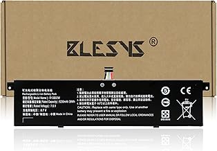 BLESYS Replacement Battery R13B02W R13B01W for Xiaomi Mi Air 13.3 Inch 2018 161301-01/07/CN/FB/FC/AI Series for Laptop [7.6V 5230mAh/39Wh]