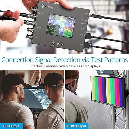 Miniatura 7 de gofanco Prophecy HDMI a 3G-SDI - Escalador de convertidor bidireccional con pantalla LCD de 35 pulgadas conversión cruzada HDMI y SDI control OSD