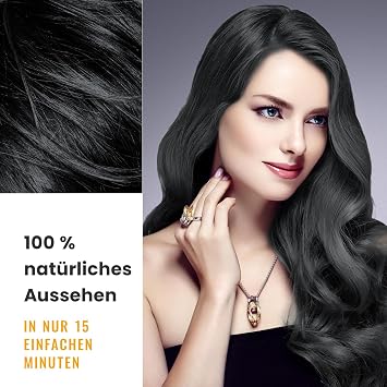 Black Hair Dye Shampoo for Grey Hair 3 in 1 Hair Colour Shampoo for Men and Women Black Hair Dye Shampoo for Grey Hair Shampoo Against Grey Hair (500 ml)