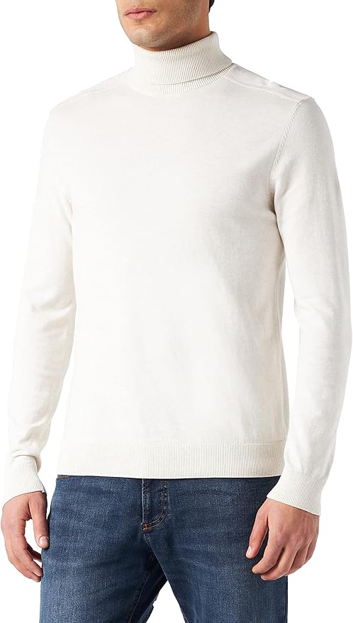 Selected Homme BERG ROLL NECK B NOOS - Trui - melange/beige