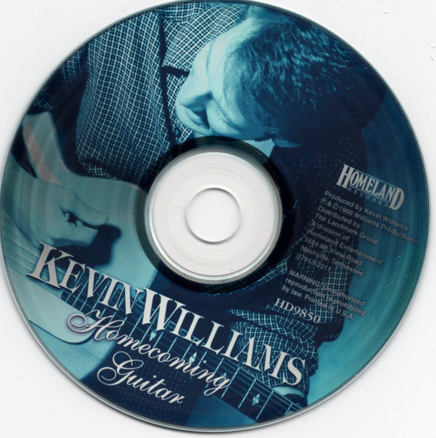 Homecoming Guitar [Audio CD] Williams, Kevin