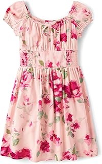 Girls' Short Sleeve Smocked Summer Dresses - Buy now