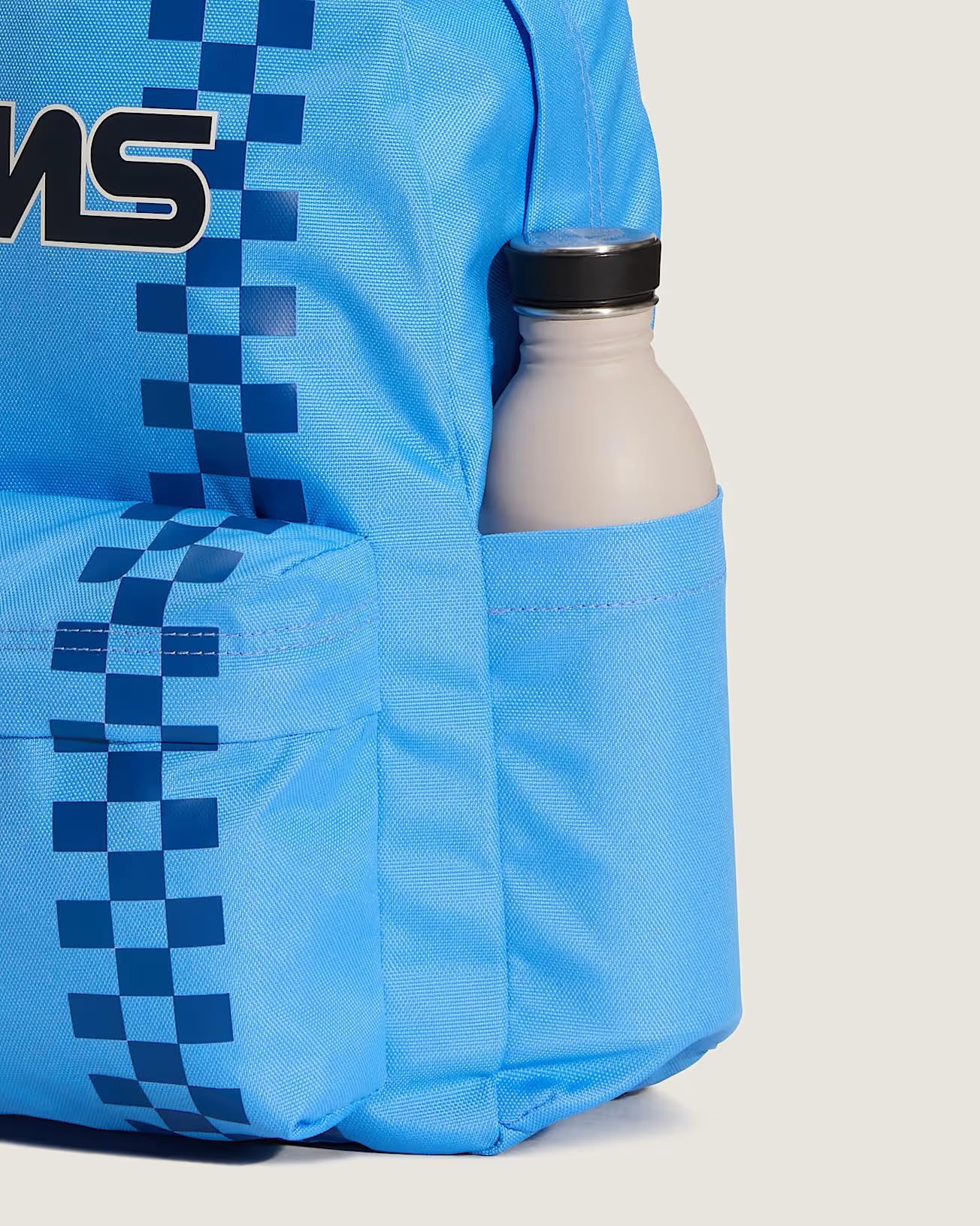 Vans Mochila Old Skool Grom para niños, color azul tranquilo