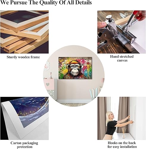 Miniatura 179 de ANRUOXI Graffiti - Lienzo decorativo para pared, diseño abstracto retro, pintura urbana moderna, póster de decoración de pared de zapatos para