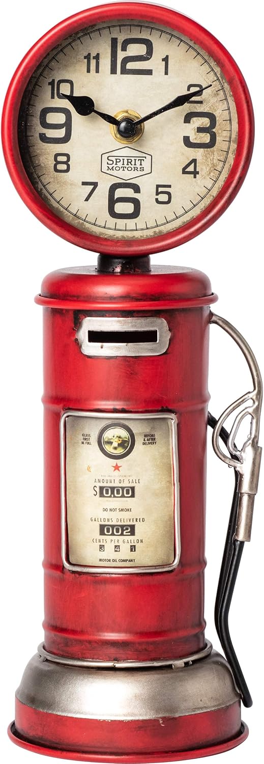 pompe essence vintage décoration