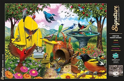Miniatura 5 de Buffalo Games - Hidden Birds - Rompecabezas de 1000 piezas