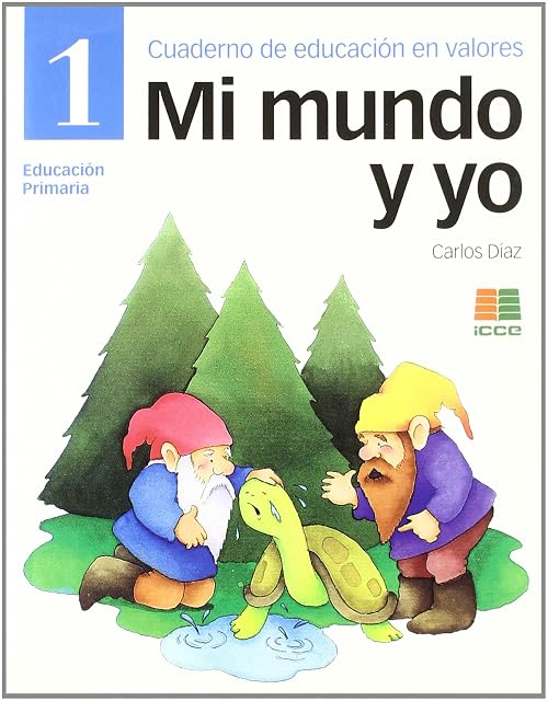 Portada de Mi Mundo y Yo 1. Cuaderno de Educacion de Valores