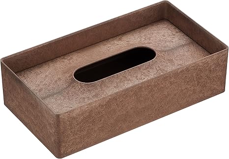 Amazon Co Jp ティッシュケース ティッシュボックス ティッシュカバー おしゃれ サステナブル 杉皮ブラウン ロング トライタン 国産 日本製 104lab ホーム キッチン