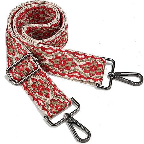 Miniatura 23 de Correa para bolso con herrajes dorados de repuesto, correa para bolso cruzado, correa ancha ajustable para colgar al hombro