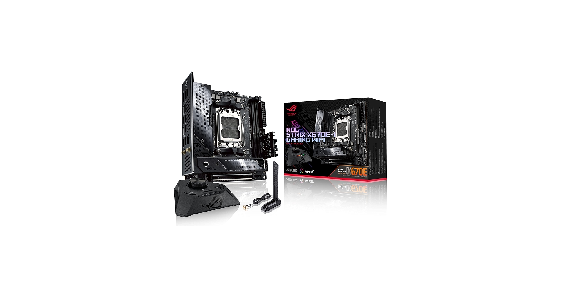 ASUS - ROG STRIX X670E-I GAMING WIFI 新品 ROG STRIX X670E-I GAMING WIFI | Motherboards | ROG United States