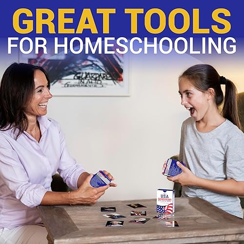 Miniatura 7 de Briston 71 tarjetas flash divertidas de geografía y bandera de EE. UU. - Estados Unidos, territorios, tribus nativas y más - Historia, orígenes y