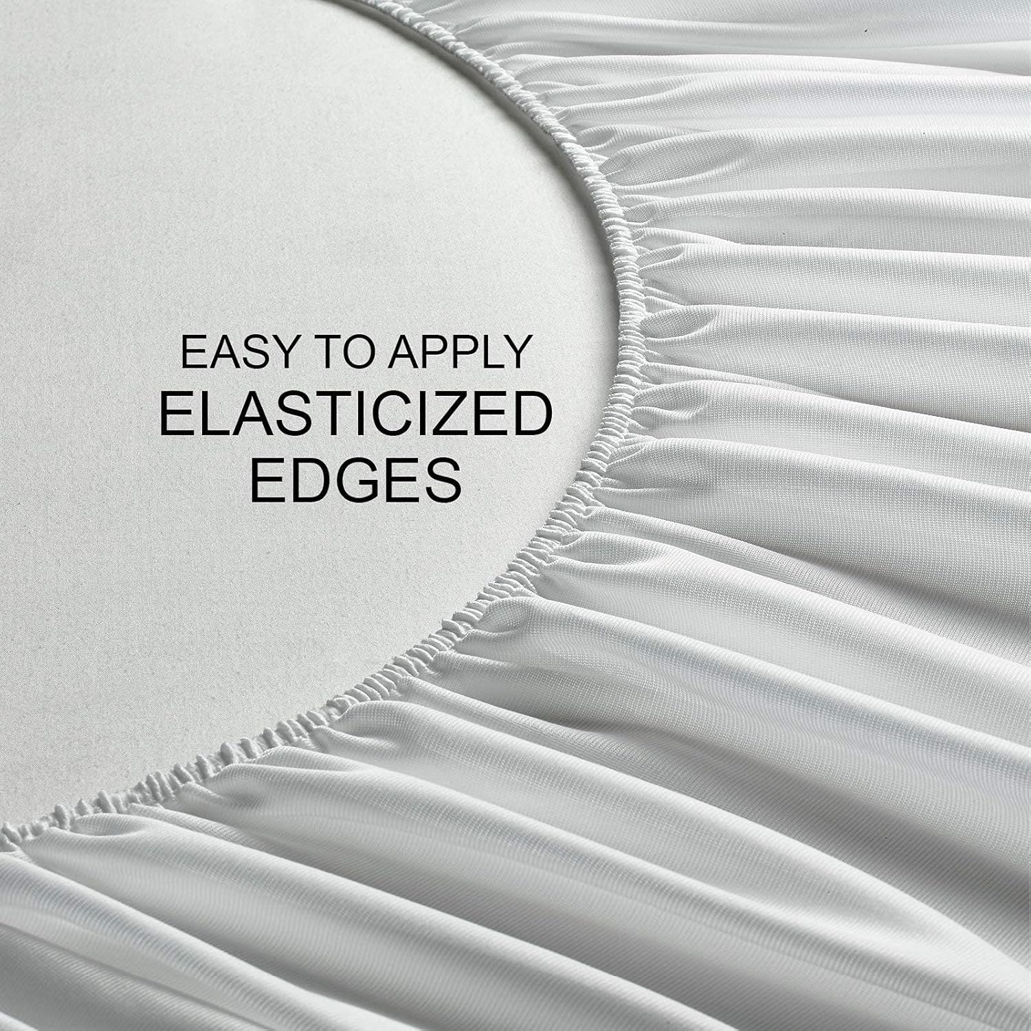 Queen Mattress Protector by PURE BAMBOO, Waterproof - Viscose Derived from Bamboo, Breathable, Noiseless Mattress Cover Protects Against Moisture, Spills, Stains (Queen) - Image 6