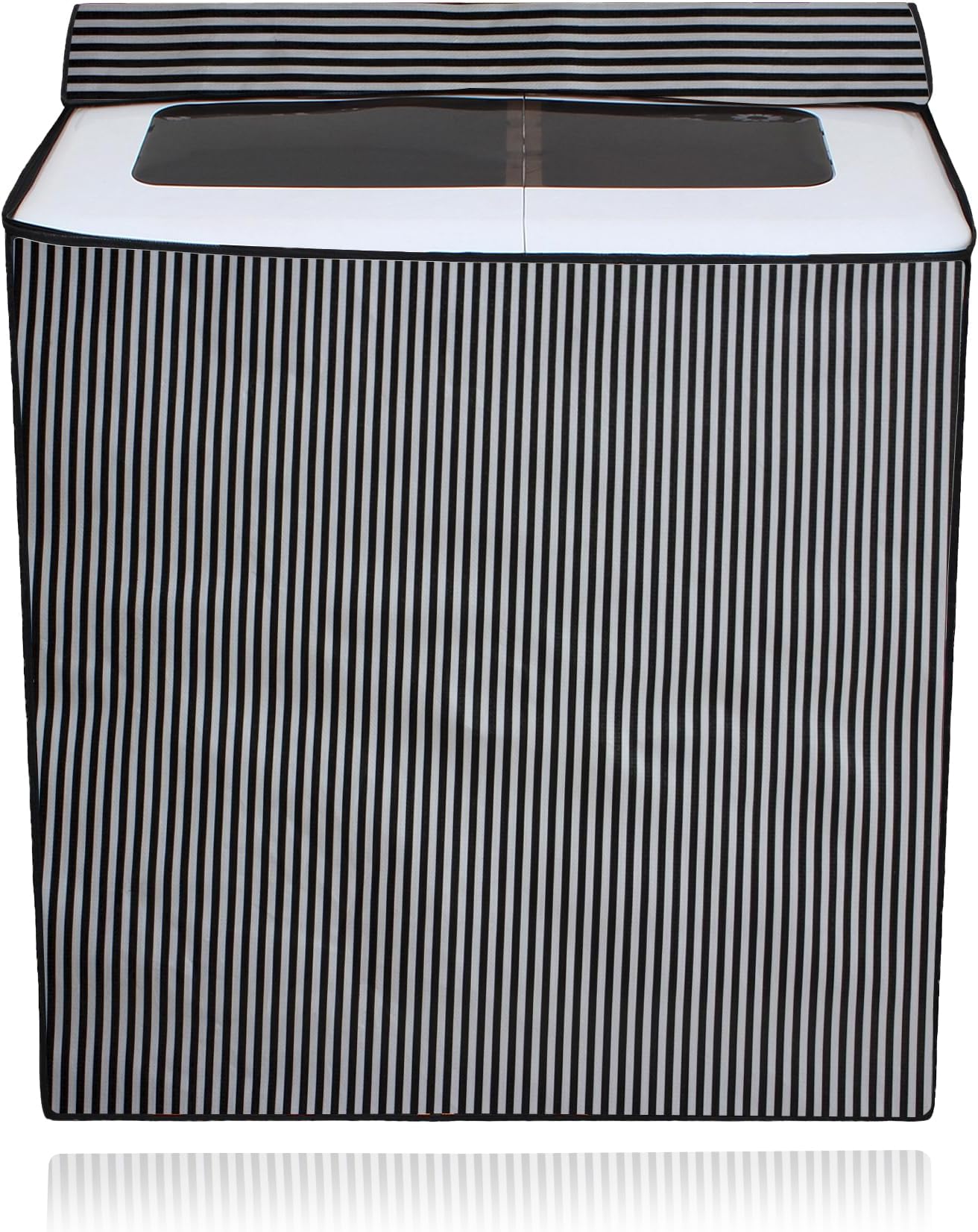 Star Weaves Semi Automatic Washing Machine Cover for LG 6 kg, 6.2 kg, 6.5 Kg, 7 kg, 7.5 kg 8 Kg (80.01x50.8x86.34 cms) Dustproof & Waterproof Washing Machine Cover - - SABKUM173