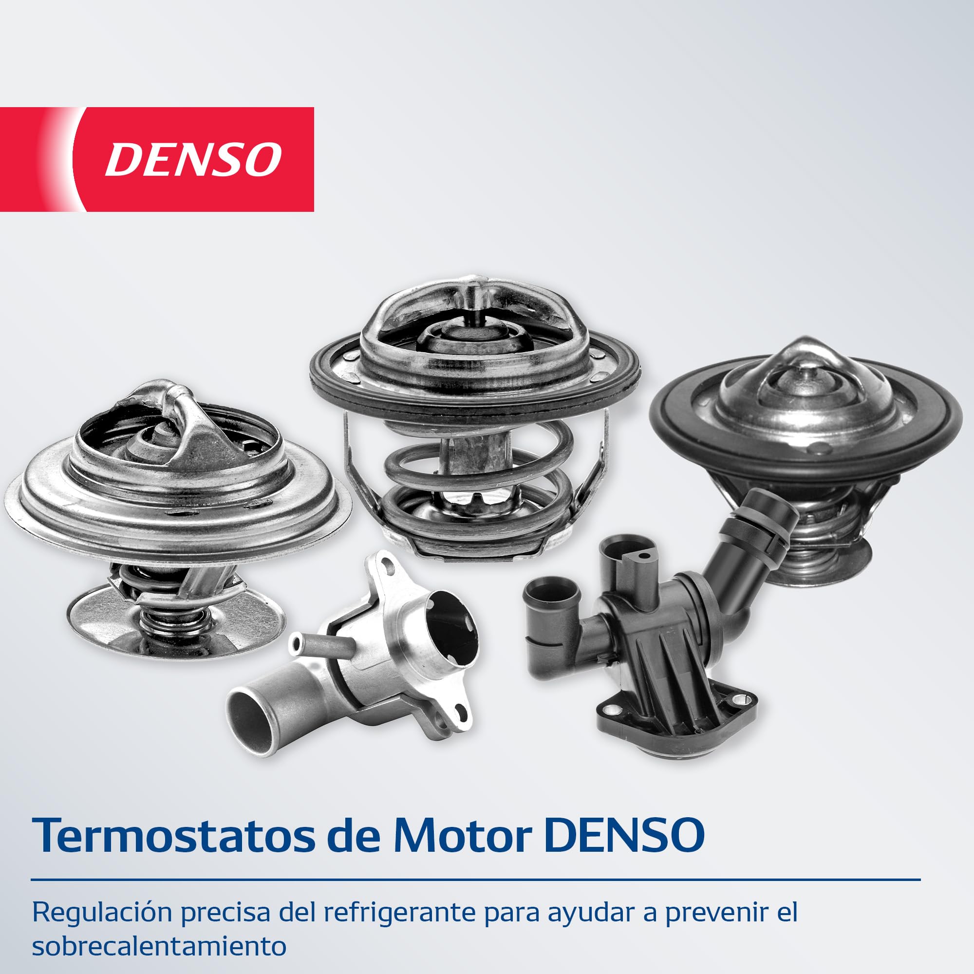 DENSO Termostato (Número de pieza DTM89768) para sistema de refrigeración del vehículo – Calidad OE, sustitución de ajuste directo, control preciso de temperatura, protección del motor