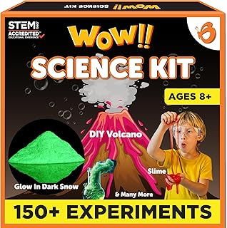 Butterfly EduFields Science Kit for Boys and Girls Ages 8-10-12-14| 150+ Experiments | Birthday Gifts for Kids| STEM Learning Toys for 8,9,10,11,12,13,14 Year Olds| Science Project Kit