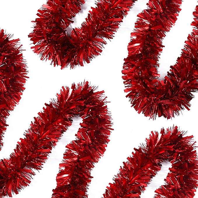 Tinsel Red Garland main image 1