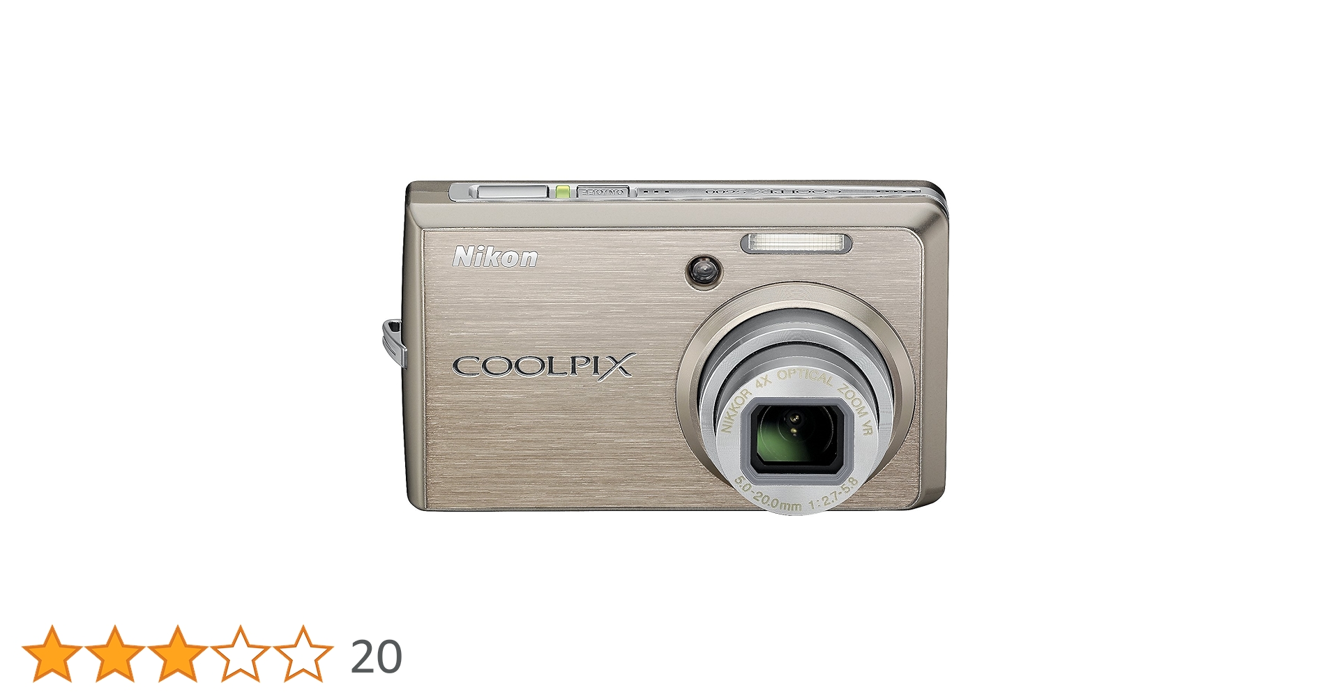 Amazon | Nikon デジタルカメラ COOLPIX S600 ピンクゴールド