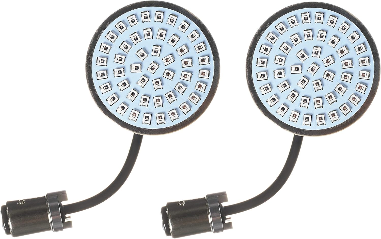 Eagle Lights Generation II 2 inch LED 1157 Red Rear Turn Signals for Harley Davidson Motorcycle (Rear Turn Signals) Bullet Style