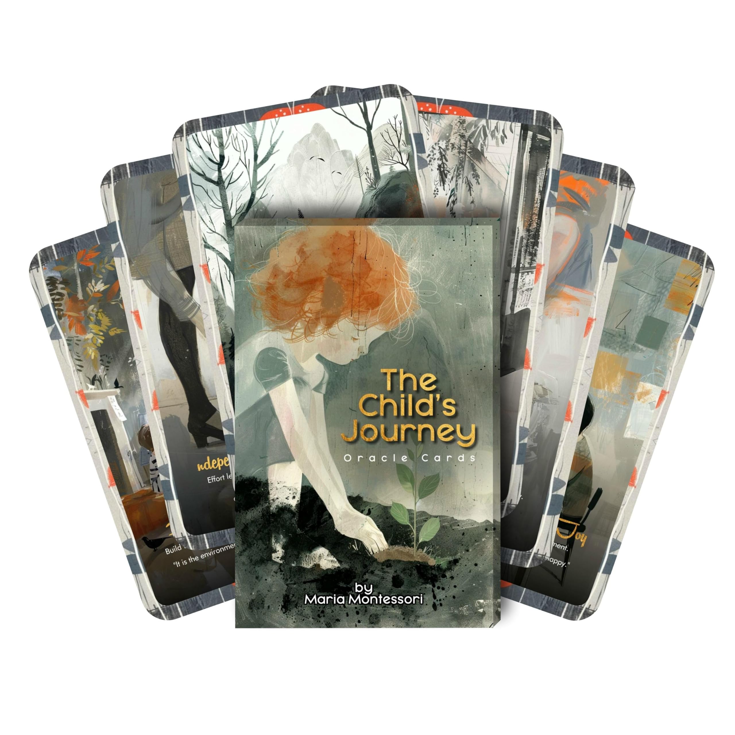 Ibiza Tarot The Child's Journey - Oracle Cards - by Maria Montessori - English