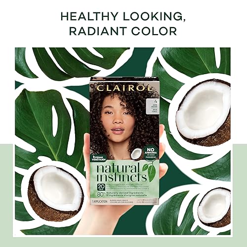 Miniatura 11 de Clairol Natural Instincts - Tinte semipermanente para el cabello, rubio medio, tono 8, paquete de 2