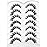 Pooplunch False Eyelashes Pre-Permed Curl Cat Eye Look Wispy Volume Natural Fake Eyelash 8D Faux Mink Strip Lashes 7 Pairs Pack