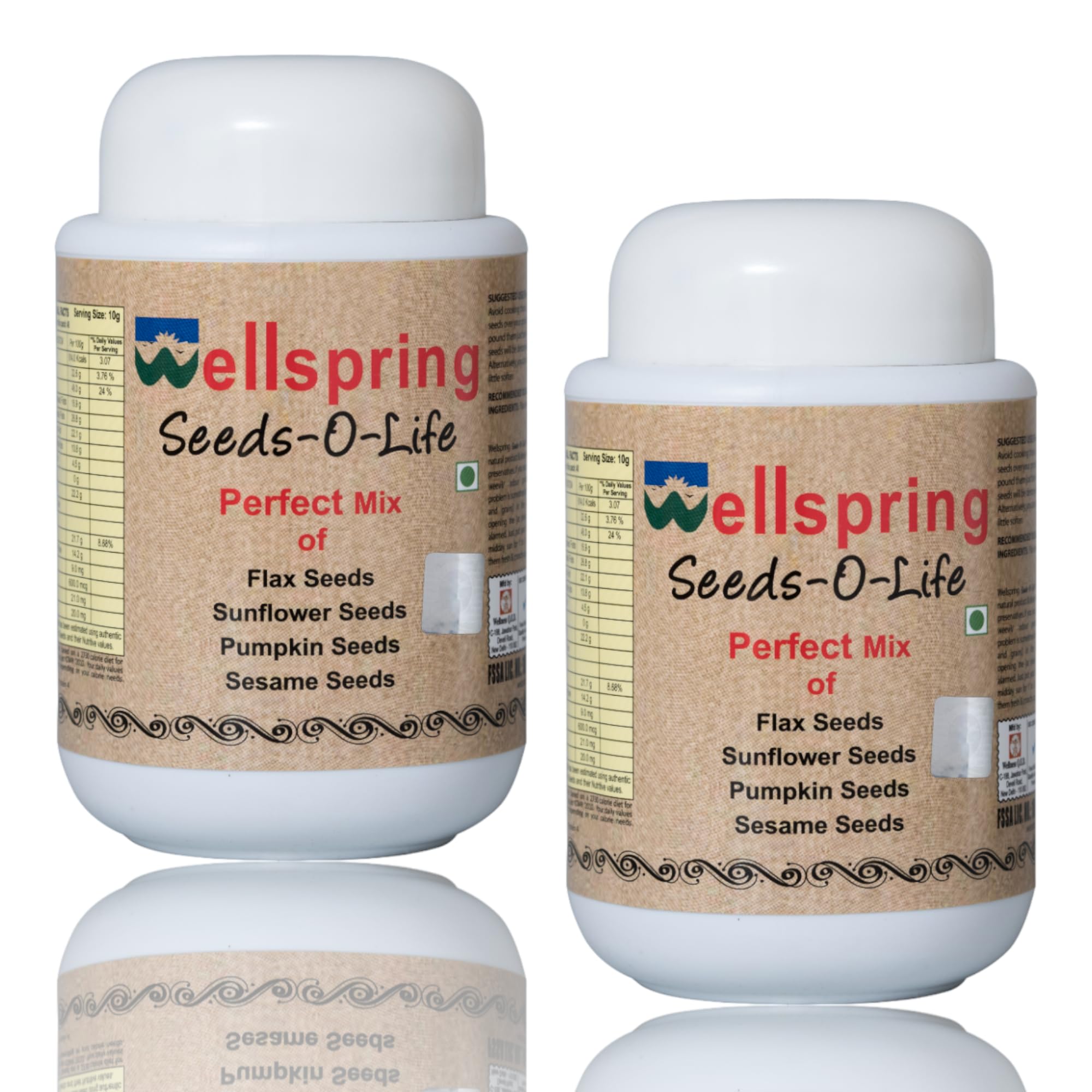Wellspring Seeds-O-Life - Combo Pack Of 400 G Each-image-33