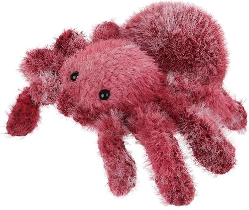 Miniatura 10 de Apricot Lamb Juguetes de peluche negro y gris araña animal de peluche suave perfecto para niños de 10 pulgadas