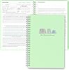 snootion Reading Journal - Book Journal Reading Log for Review and Track Your Reading Progress - Gift Book Accessories for Book Lovers and Voracious Readers-52 Books, A5 Size Green