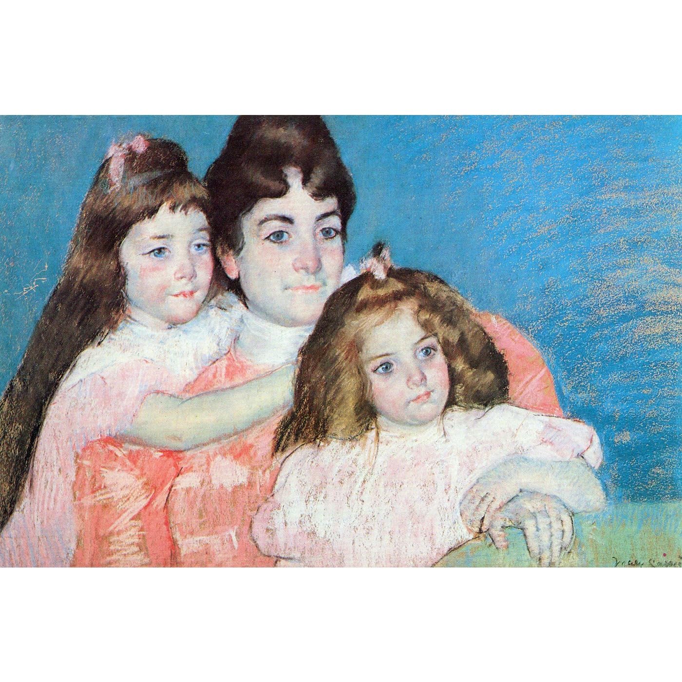 Impression giclée Cassatt affiche grand format Madame A.F. Aude - 2