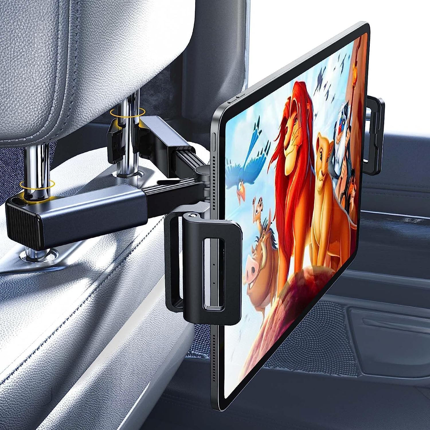 AUSHA Tablet Mobile Holder for Car Mount Headrest Phone Car Holder Back Seat Travel Accessories Car Tablet Holder Mount Road Trip Essentials for Kids Adults Fits All 4.7-12.9" Devices & Headrest Rod (B0CTTV8B38) Amazon Price History, Amazon Price Tracker