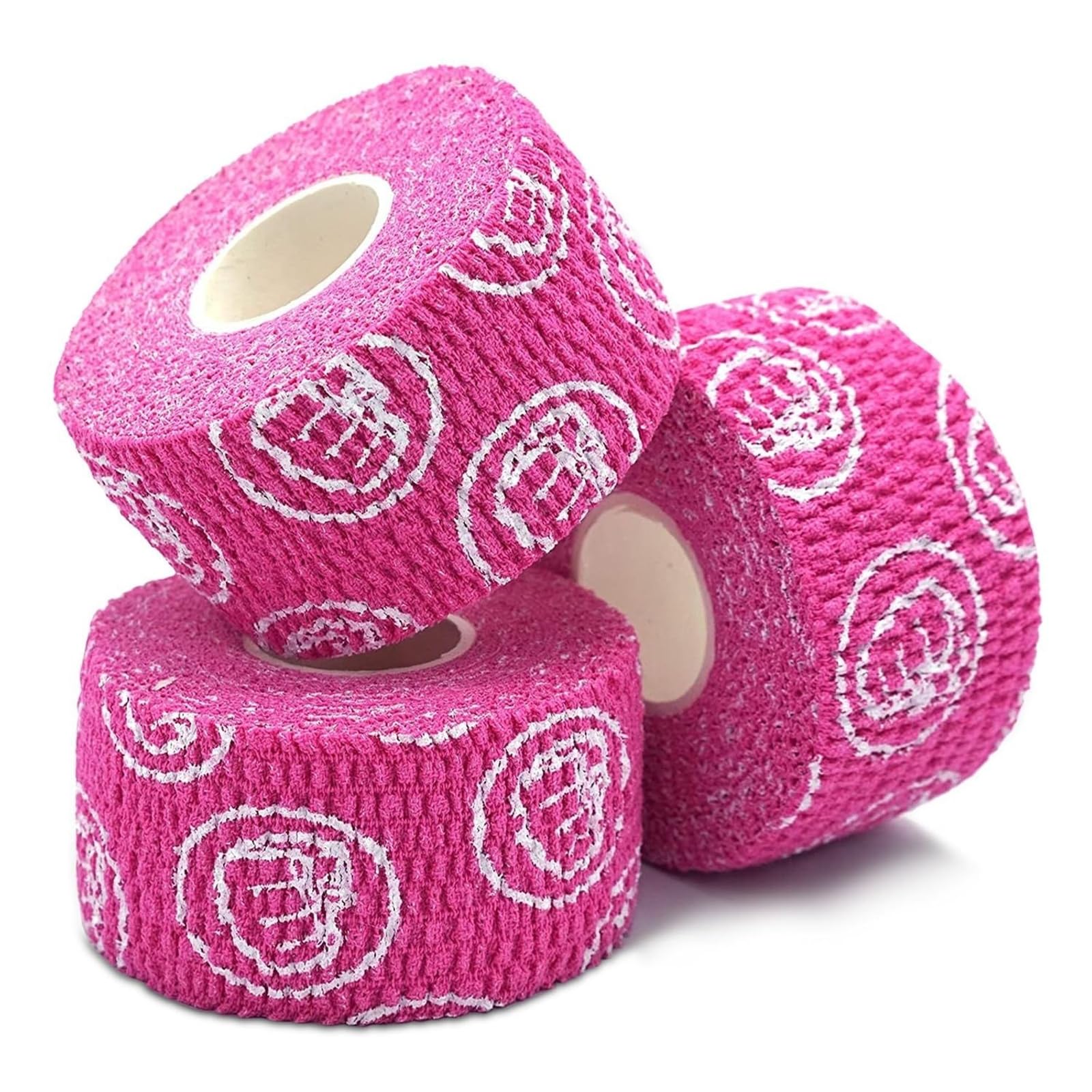 WOD Nation Flexible Hook-Grip Athletic Tape – Easy-Tear, Sweat-Proof Thumb &amp; Finger Strips for Weightlifting