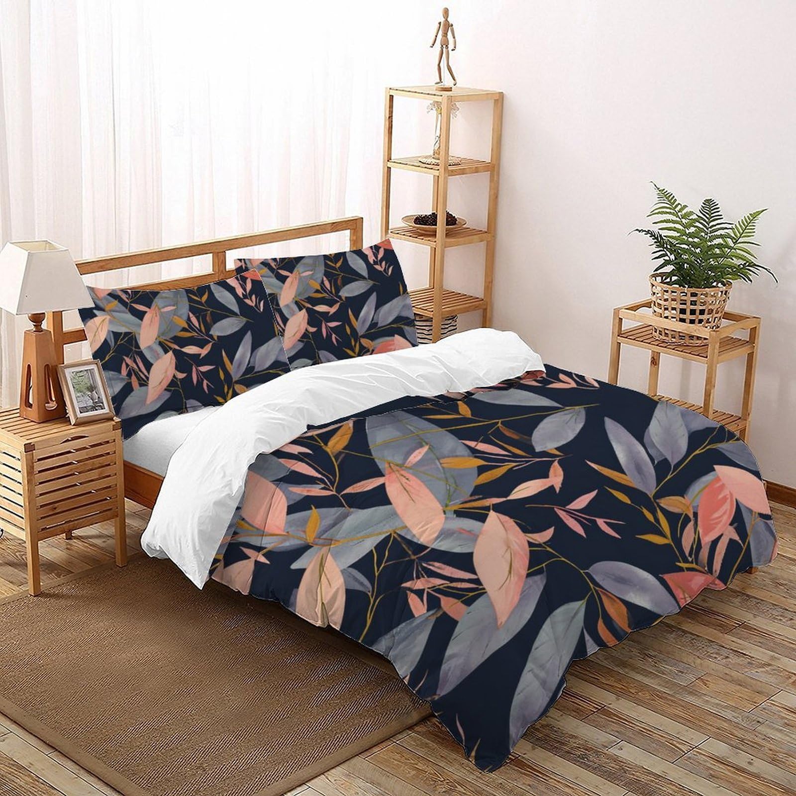 Ensemble housse de couette fleurs 3D pour créer un cocon de douceur dans la chambre des enfants