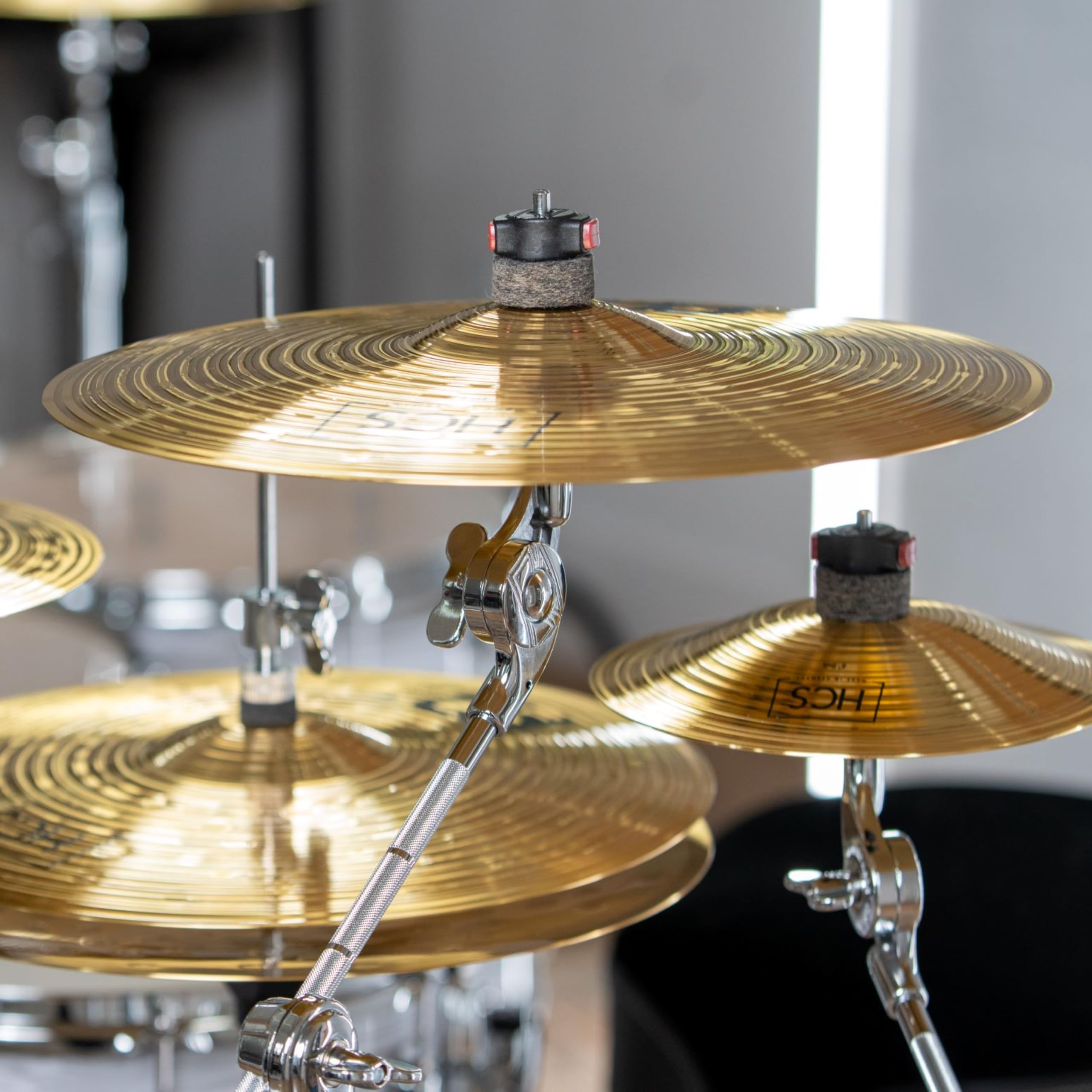 Meinl Cymbals HCS piatto Crash 14 pollici (35,56cm) Batteria – Finitura Tradizionale Ottone Made in Germany
