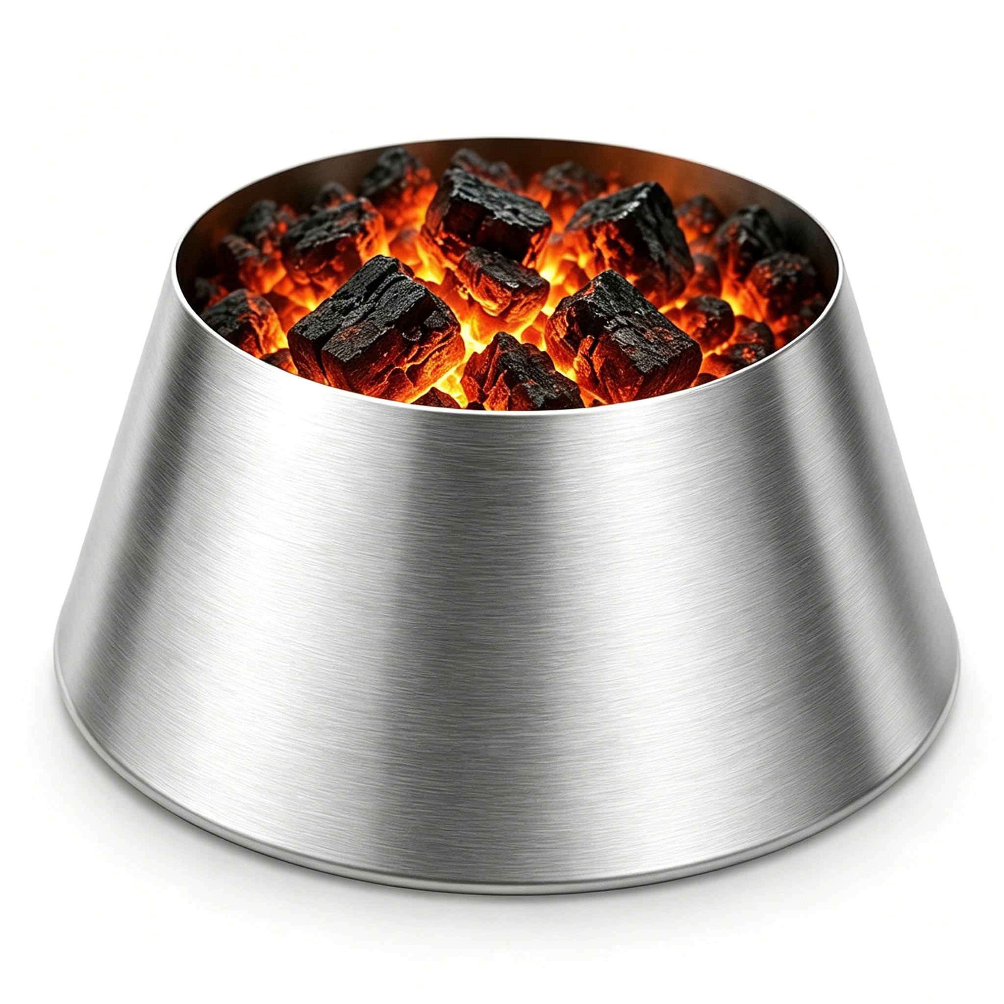 Denmay BBQ Whirlpool per Weber Kettle Grills, Weber Smokey Mountain, XL (x-large) Big Green Egg, Kamado e altri 57 cm e più grandi griglie a carbone, BBQ Kettle Grill, Accessori per griglia a carbone