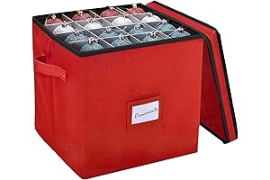 Durable Christmas Ornament Storage for Ornaments Clean & Dry