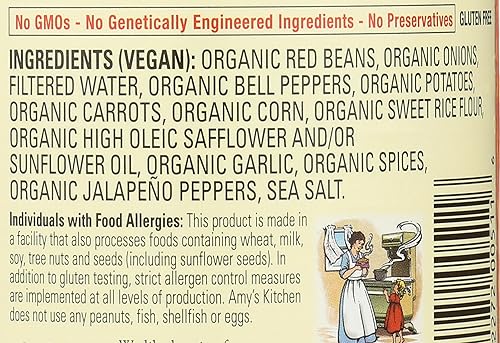Miniatura 4 de Amy's Organic Chili with Vegetables Medium -- 14.7 oz