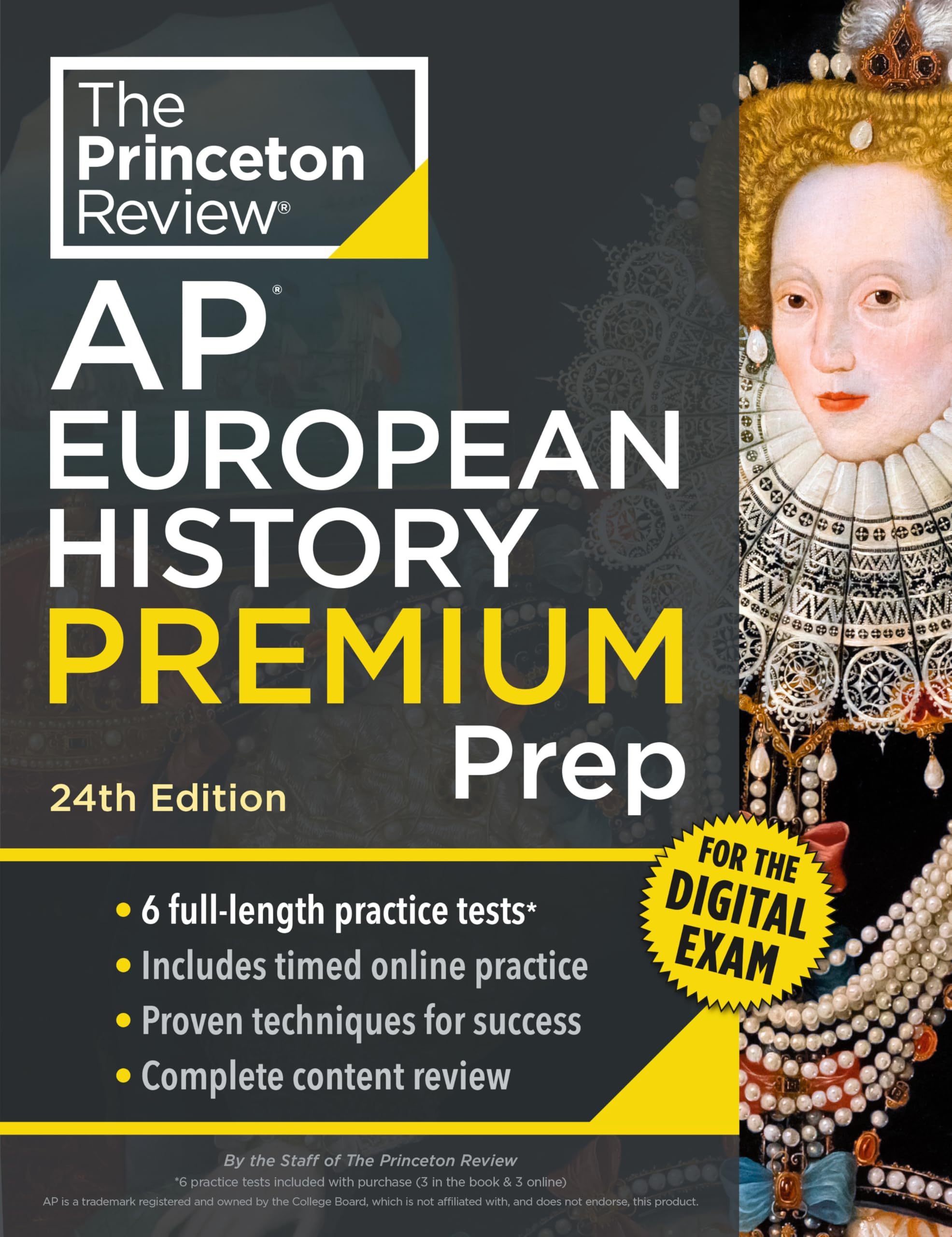 Princeton Review AP European History Premium Prep, 24th Edition: 6 Practice Tests + Digital Practice Online + Content Review (College Test Preparation)