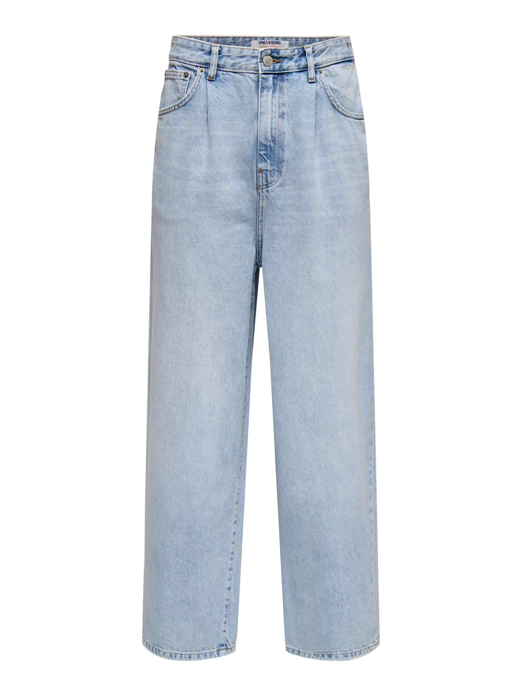Only & Sons Male Slim Fit Jeans ONSCARL Ballon Schnitt Jeans